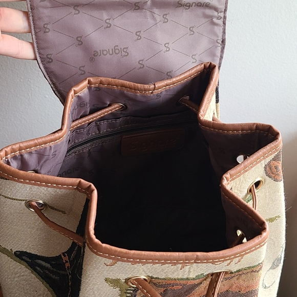 Horse Equestrian Backpack vintage Style - Picture 3 of 12